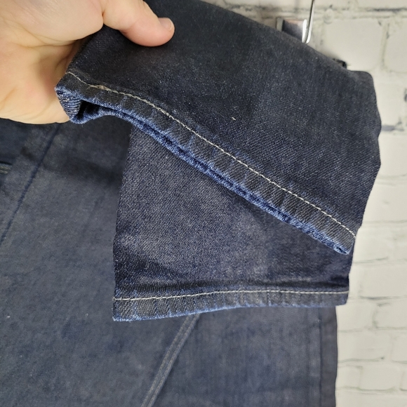 LEVI'S | 717 coated denim slim leg dark wash jeans - Picture 5 of 6